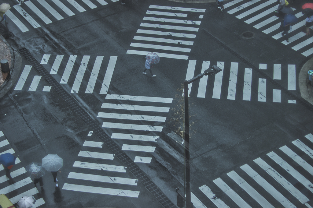 Scramble crossing