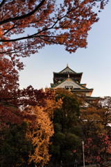 Surrounded by autumn colors