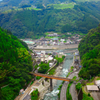 View from top of the bridge