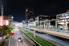 高崎駅東口夜景