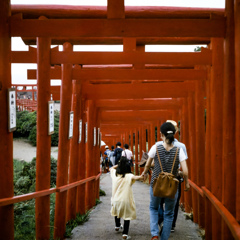 元乃隅稲荷神社の鳥居