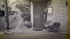 角のお店