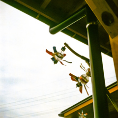 元乃隅稲荷の売店の風車