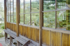 ガラスの引き戸