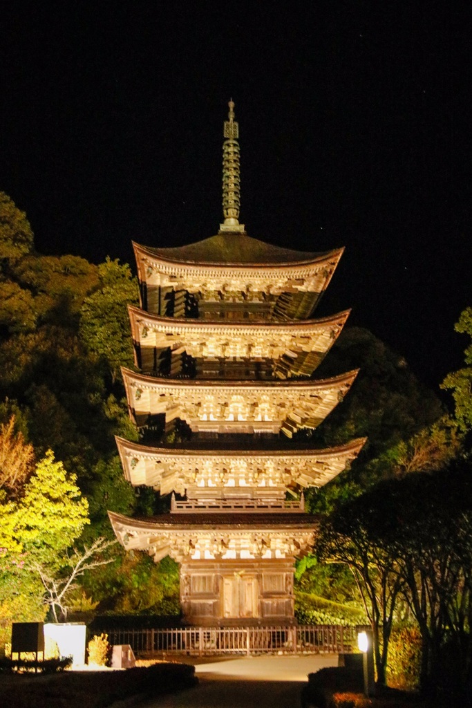 瑠璃光寺 五重塔⑥