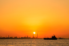 夕陽100