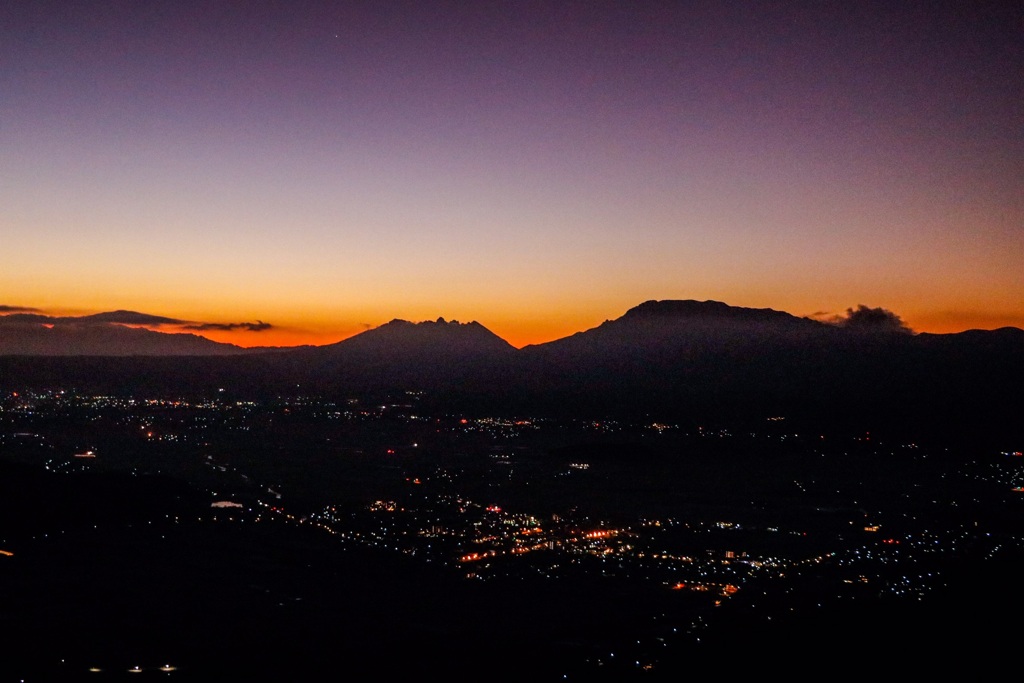 阿蘇の夜明け⑧