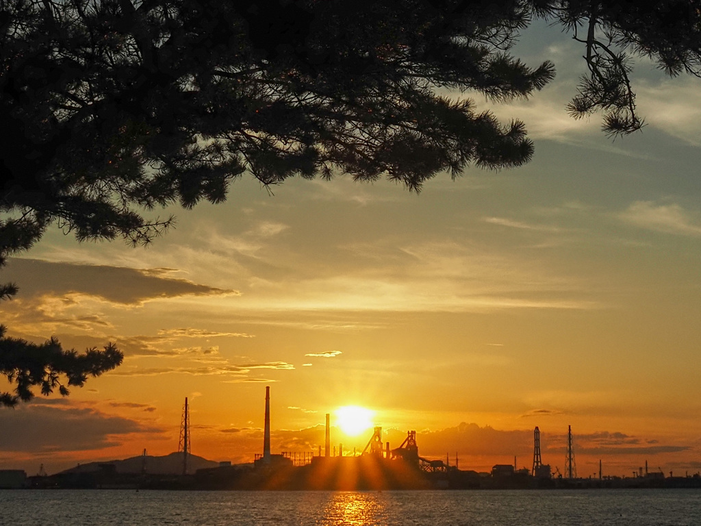 夕陽