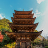 瑠璃光寺 五重塔③