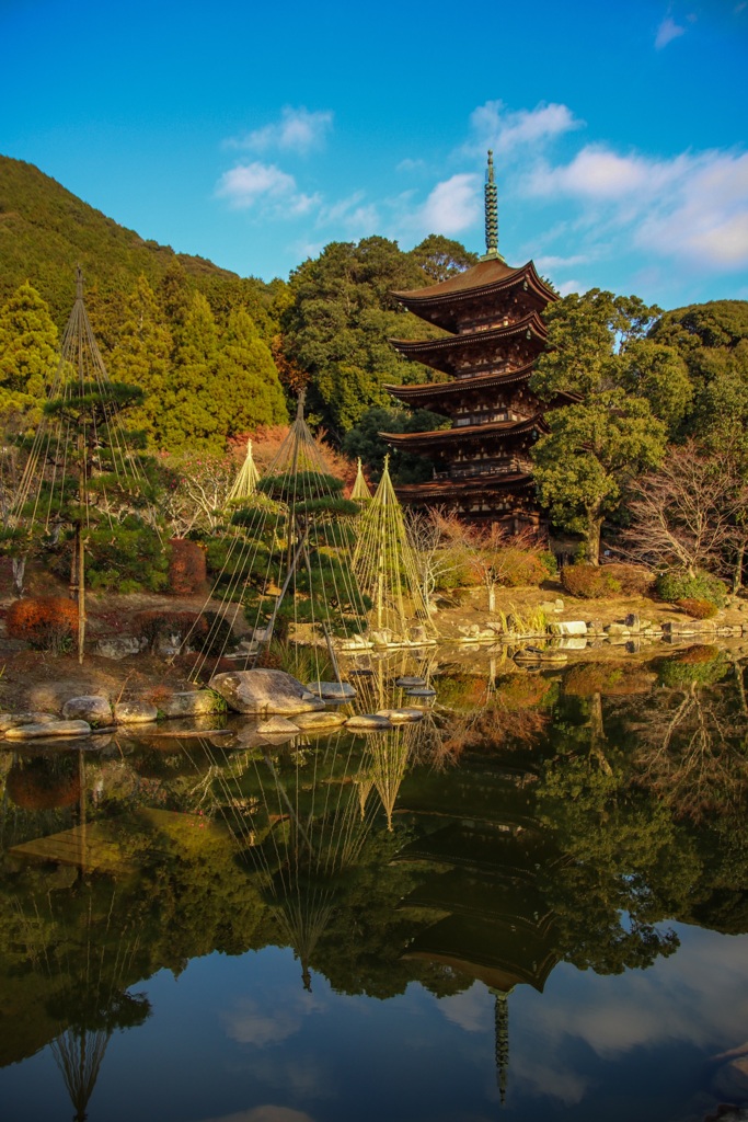 瑠璃光寺 五重塔