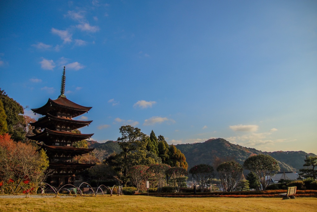 瑠璃光寺 五重塔⑤