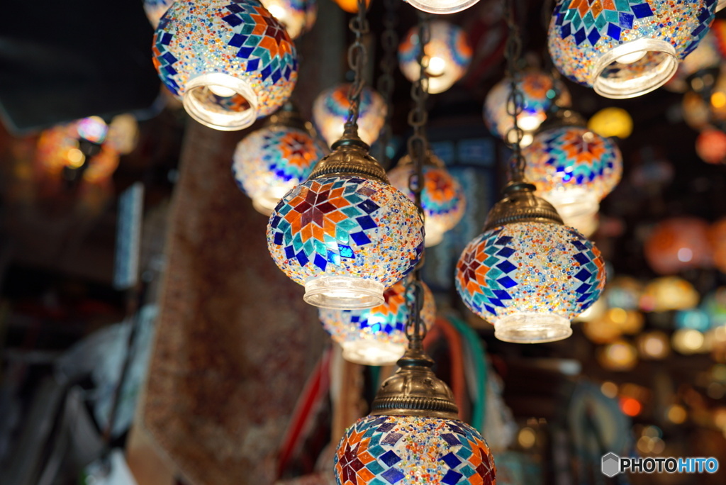 トルコ料理屋にて