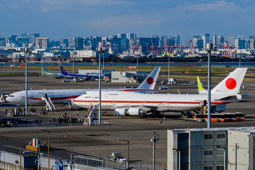 新旧日本国政府専用機