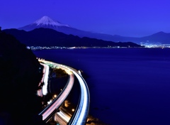 薩埵峠と富士山