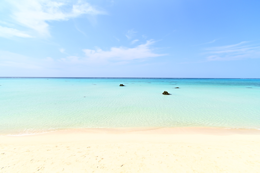 下地島の白浜