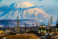 名山羊蹄を背する