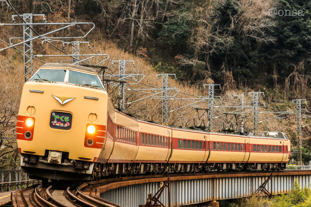 懐かしの国鉄特急電車、今も現役！