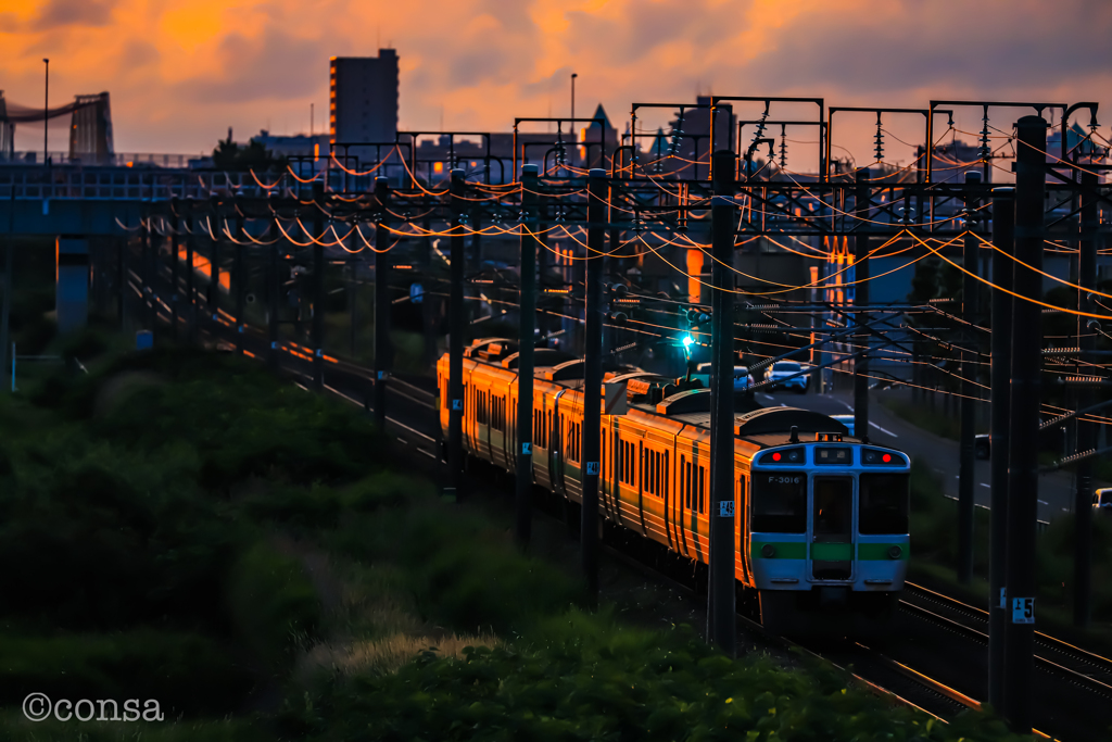 夕焼けスパーク！