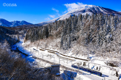 黒姫山に抱かれて