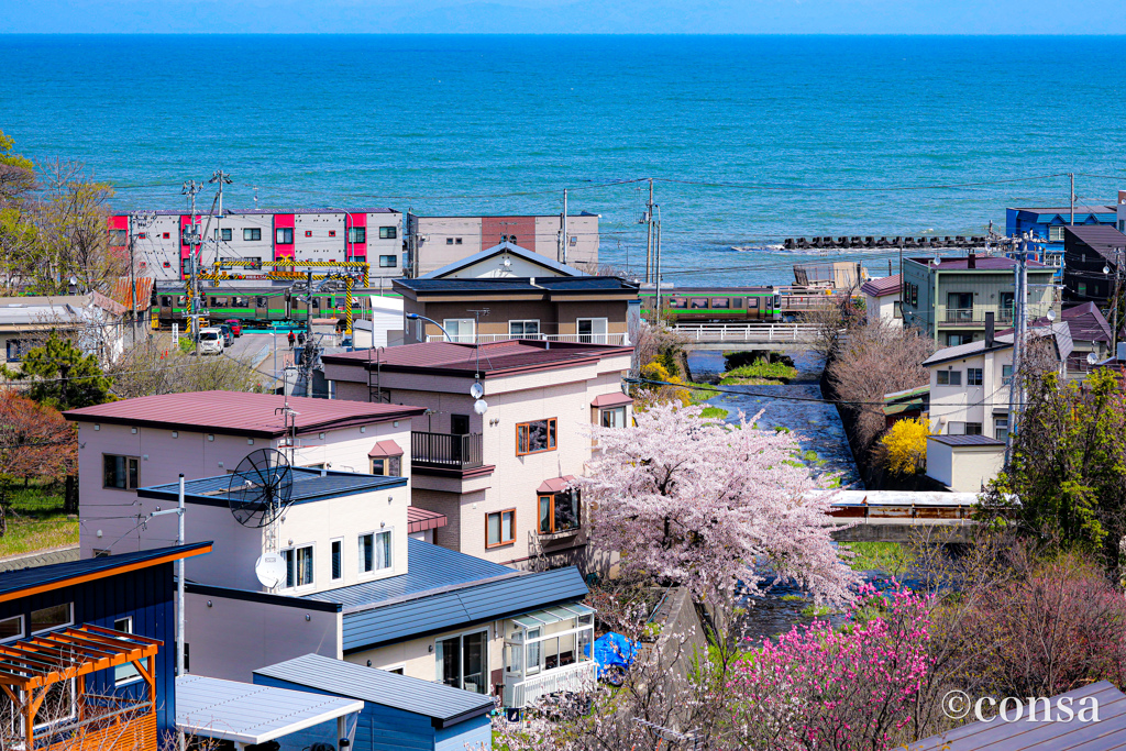 春と鉄道 〜銭箱海岸春物語〜