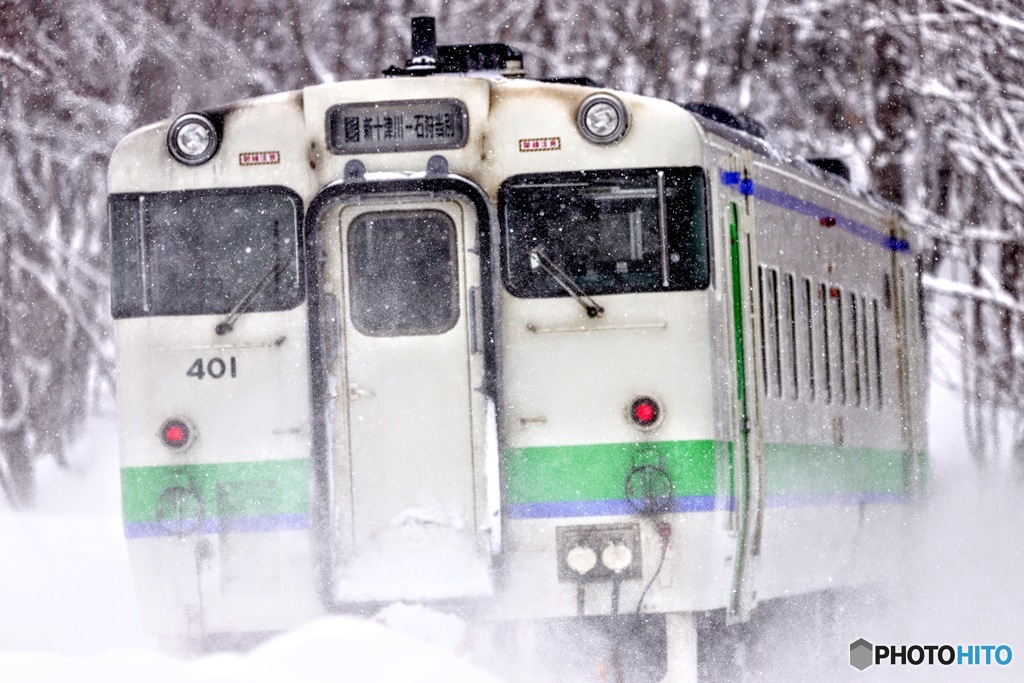 雪煙上げて駆け抜ける 〜まもなく終焉の時〜