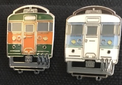 しなの鉄道115系ピンバッチ