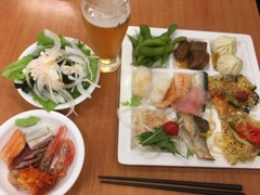 上田館の夕食