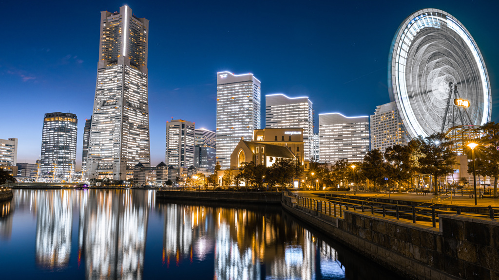 横浜の夜景