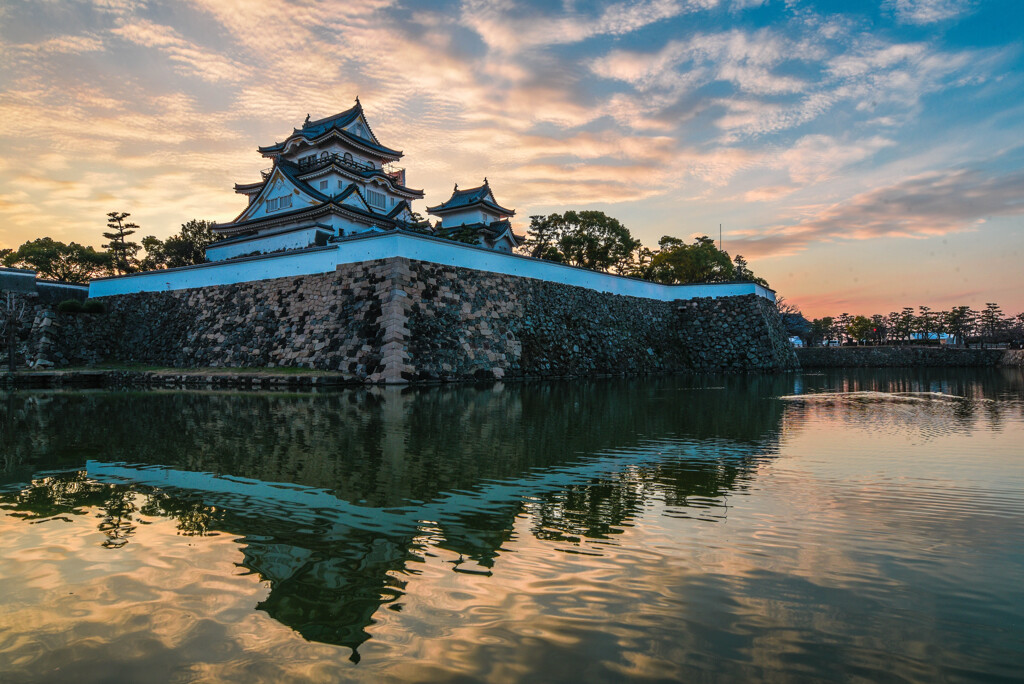 岸和田城