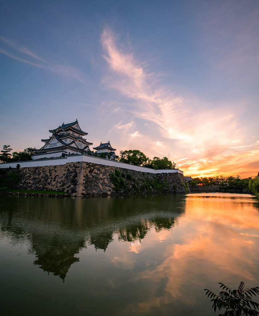 岸和田城