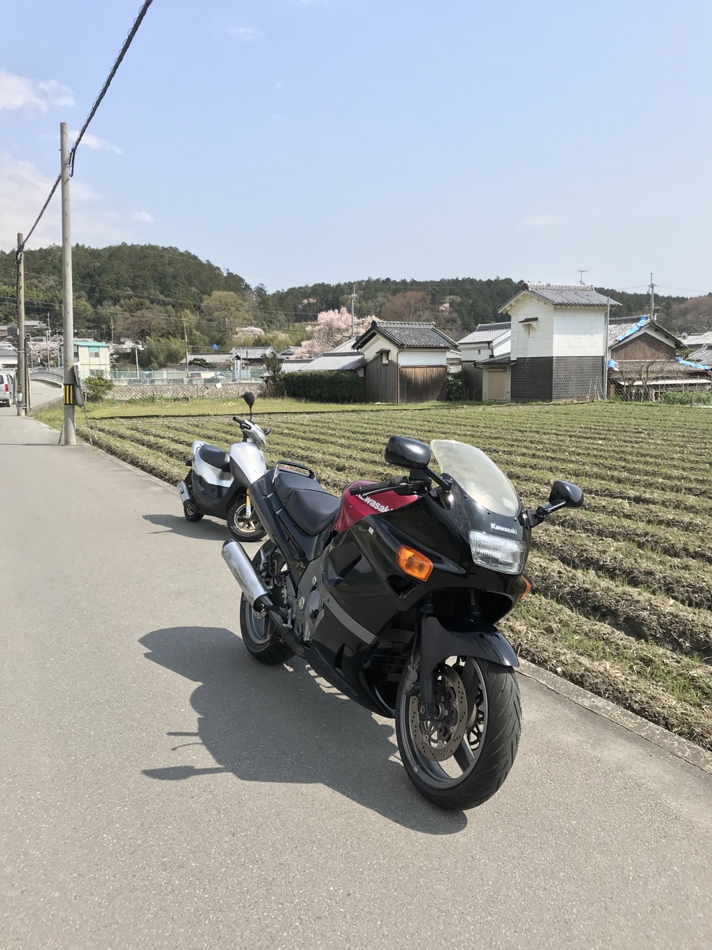 初めて友達とツーリング