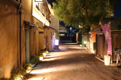 川越の路地