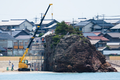 遷宮@稲佐浜（出雲大社）