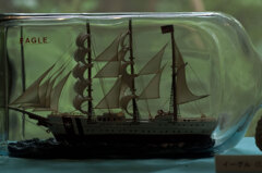  ship in a bottle　①