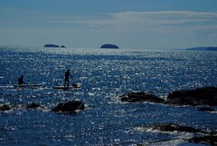 海のキラキラ