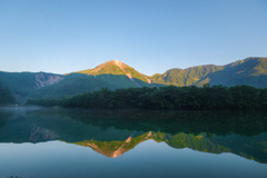 上高地　大正池