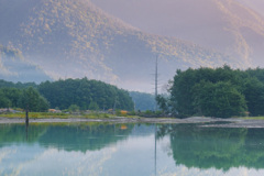 上高地　大正池