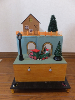 自作！　元ネタはニトリのクリスマス・オルゴール3