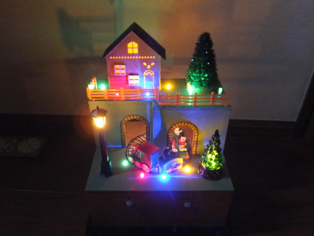 自作！　元ネタはニトリのクリスマス・オルゴール5