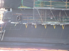 とうりゅう　偽装中の艦橋中央