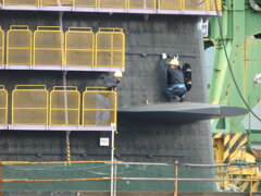 とうりゅう!!　いません!!　係留はおやしお型　2