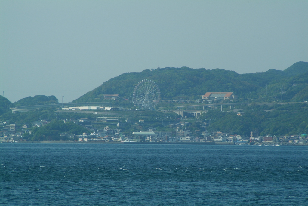 舞子公園より対岸(淡路島)