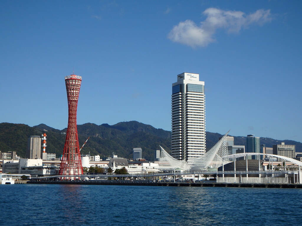 神戸港風景5　ベタな風景です