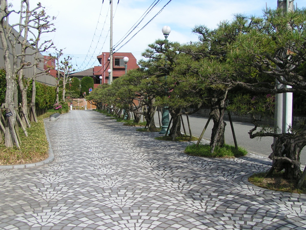 舞子ホテル前歩道