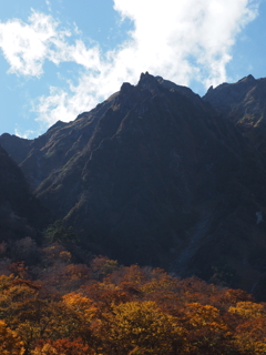 秋の谷川岳