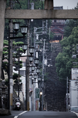 早朝の松山