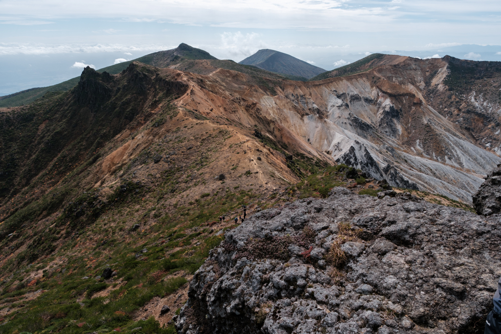 安達太良山噴火口