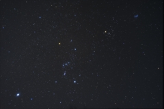 オリオン座とプレアデス星団