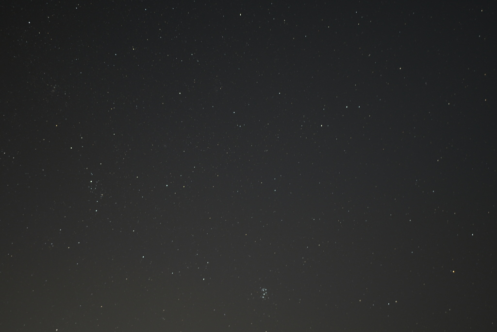 グライダー山からの星空