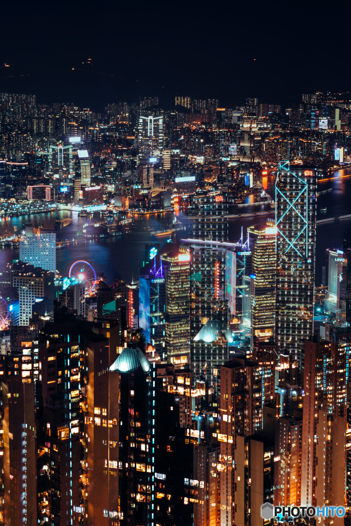 Spark city of Hong Kong